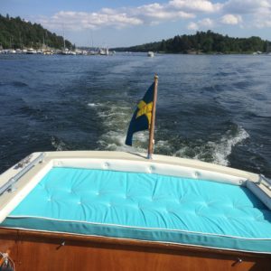Båtdyna gjord i 8 mm skum av bästa kvalité